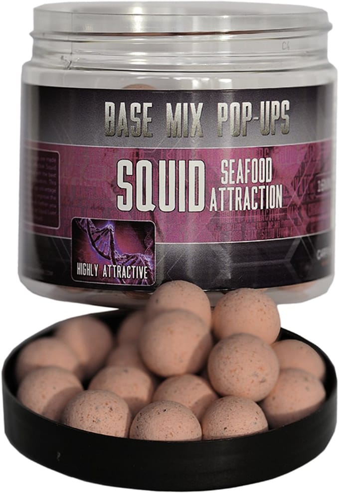 Carp Whisperer - Squid Basismix Pop-up - Diameter: 16mm - Drijvende boilies