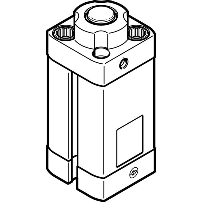 Festo Stoppercilinder 20mm Boring 20mm Slag Dubbelwerkend - 576077 - P2EY7
