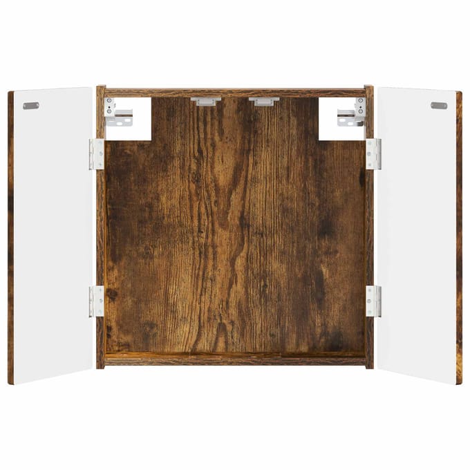 vidaXL - Dartbord - Kabinet - ARNHEM - Gerookt - eiken - 52,5 - x - 10,5 - x - 53,5 - cm