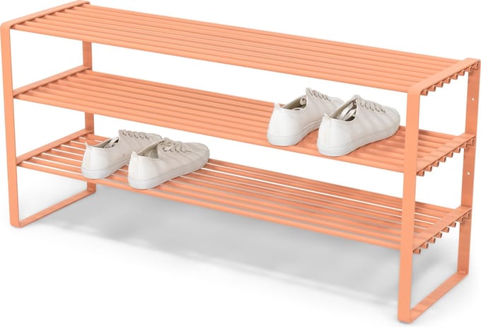 Spinder Design schoenenrek Rex SR 2 - Clay Terra - 100 cm - Staal