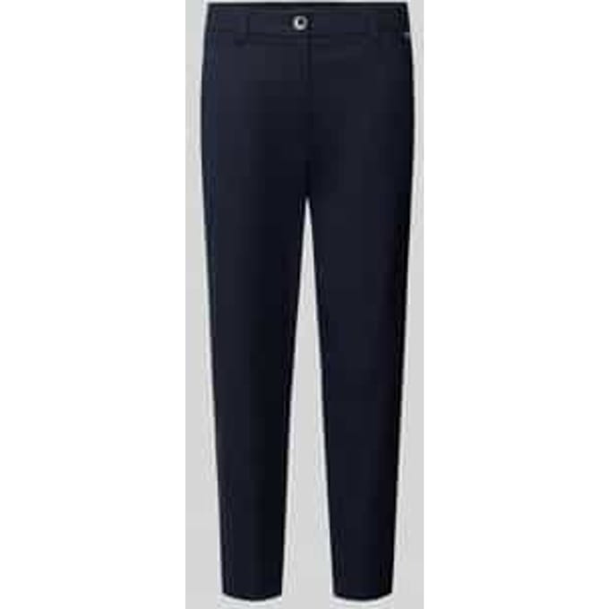 broek met persplooien en steekzakken