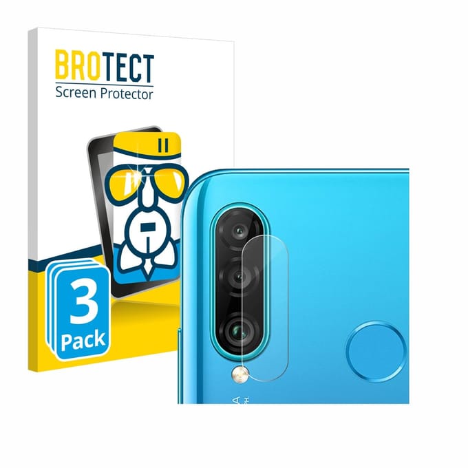 Screenprotector 3 Stuks voor Huawei P30 lite / New Edition (Camera) Beschermglas transparant