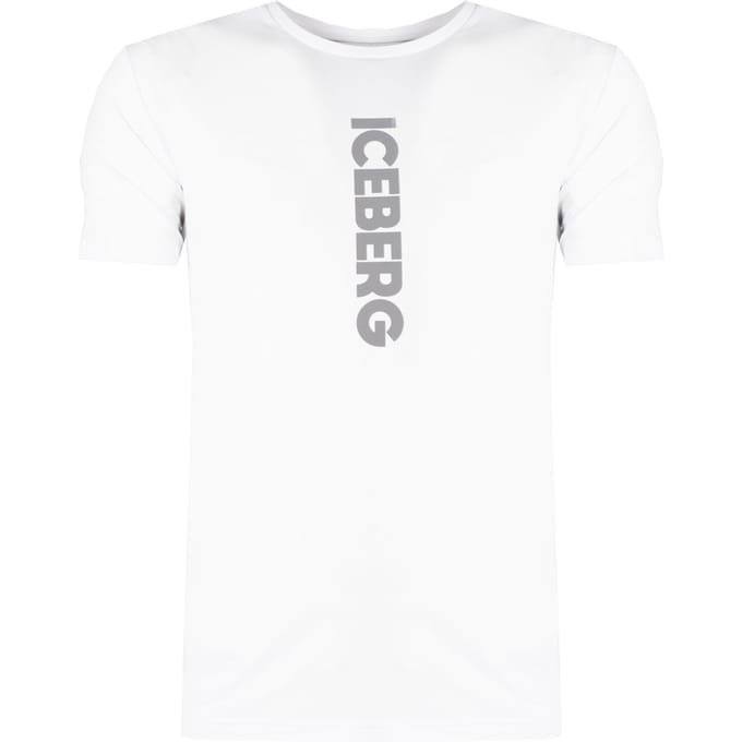 Iceberg T-Shirt C-Neck Mannen Wit