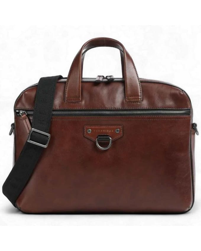 Cartella The Bridge Man Brown Leather - 066945EX-1A