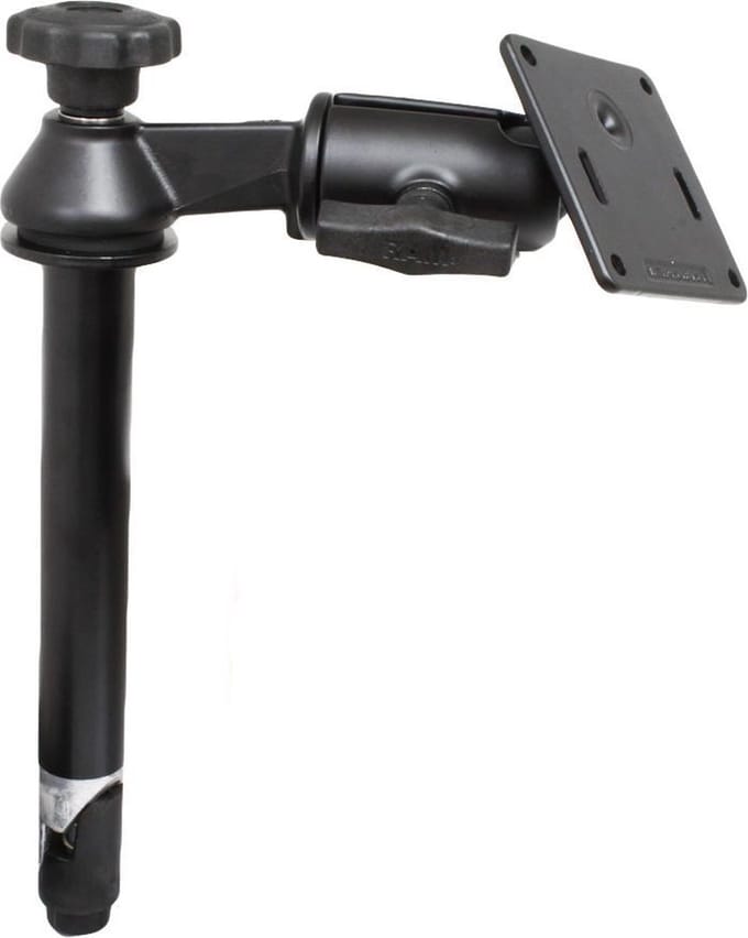Single Swing Arm 8" Tele-Pole™ +VESA