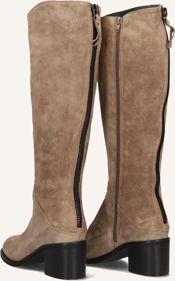 BLASZ 194 Laarzen - Suède - Dames - Taupe - Maat 41