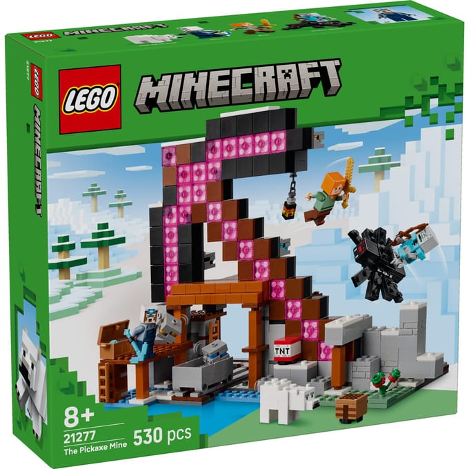LEGO Minecraft De Pikhouweelmijn Bouwpakket voor Kinderen - 21277