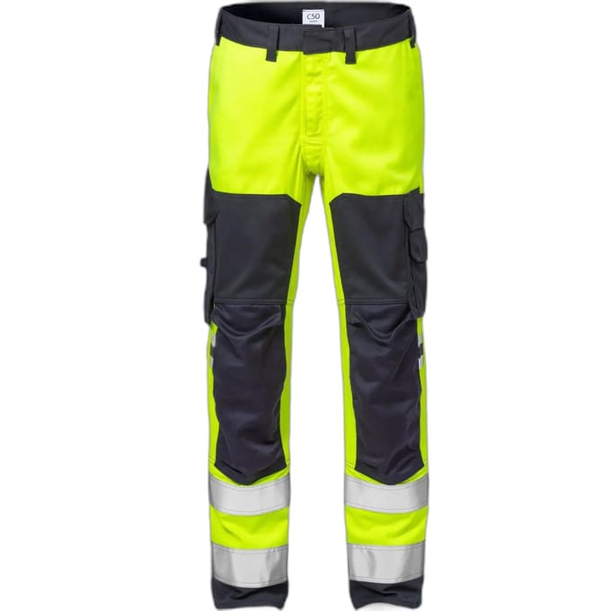 Hoogvisibiliteit werkbroek klasse 2 rekbaar Fristads 2161 ATHF