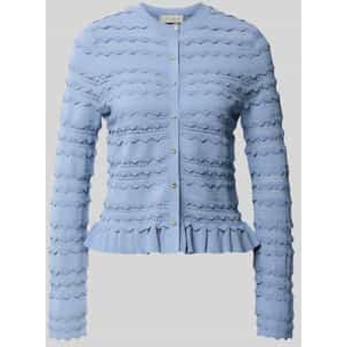 Regular fit cardigan van viscosemix model 'Avria'