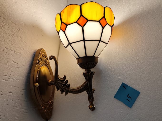 wandlamp tiffany