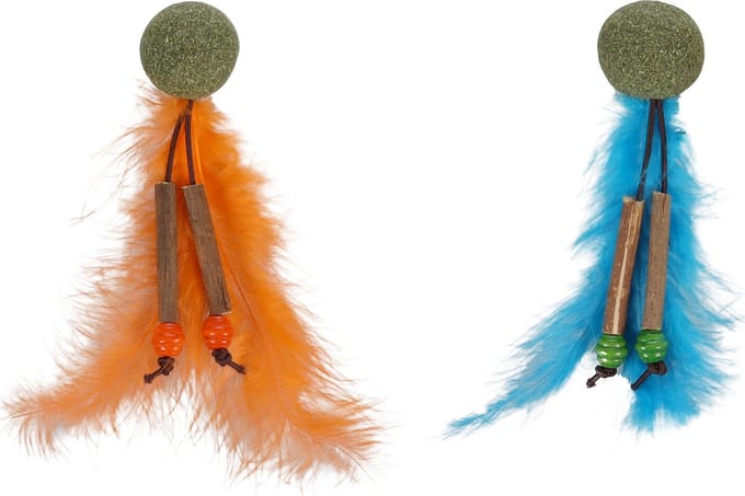 Flamingo Kattenspeelgoed Boleo - Matatabi - Catnip - 1 st