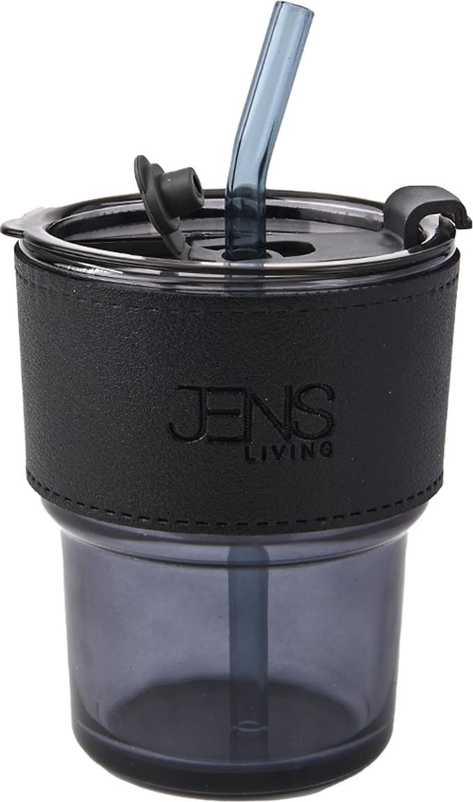 JENS Living Glazen Reisbeker Zwart