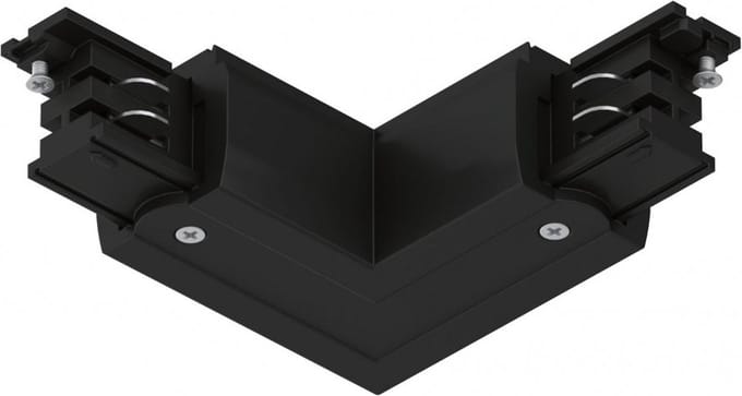 Paulmann 91374 ProRail3 L-Connect Erde 230V-railsysteemcomponenten L-verbinder ProRail3 Zwart