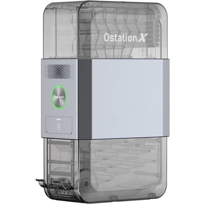 Olight Ostation X 3-in-1 AAA batterijoplader grey