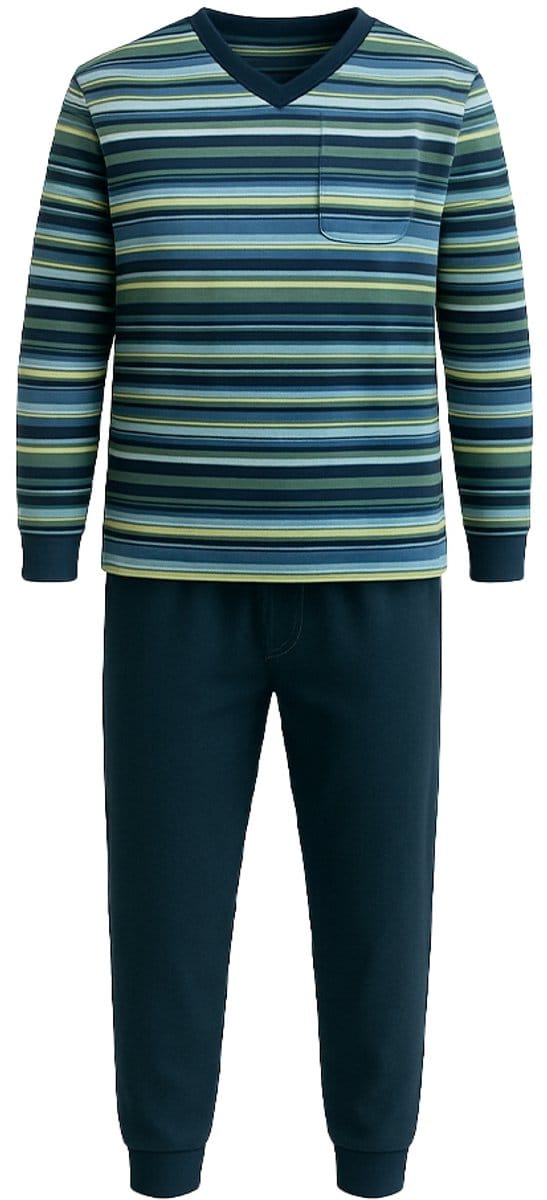 Charlie Choe pyjama heren - blauw - N59190-39 - maat M