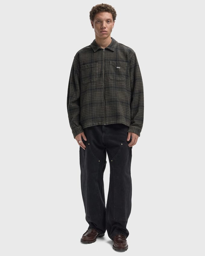 Parker zip shirt jacket
