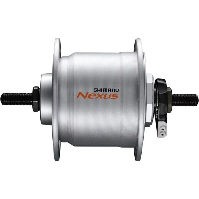 Shimano - Naafdynamo - DH-C3000-3N - 3 Watt - 36 gaats - Velgrem - Zilver