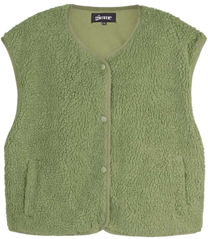 Woven Polyester Fiber Women's Vest Casual Solid Color Fall/Winter