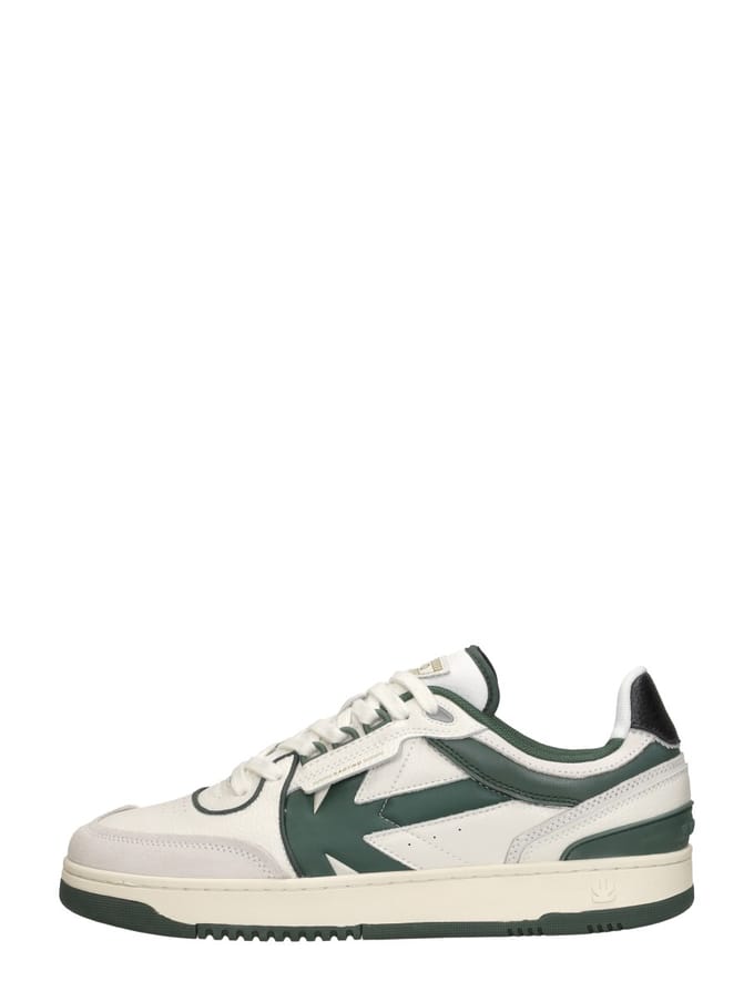 Kaotiko Boston Piping Sneakers - Heren - Groen - Maat:44