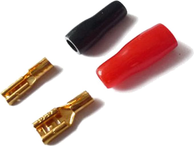 Luidspreker kabelschoenset voor kabels tot 2.5 mm2