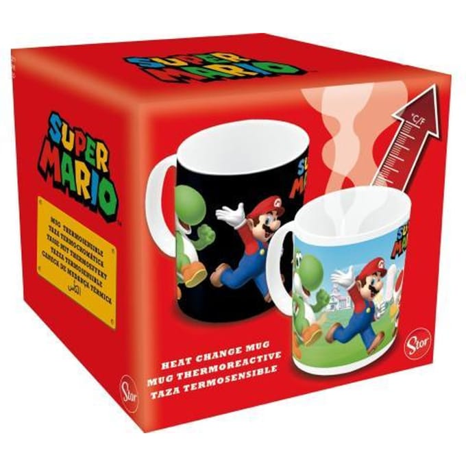 Super Mario - warmtemok - heat change mok - wisselend design - 320ml