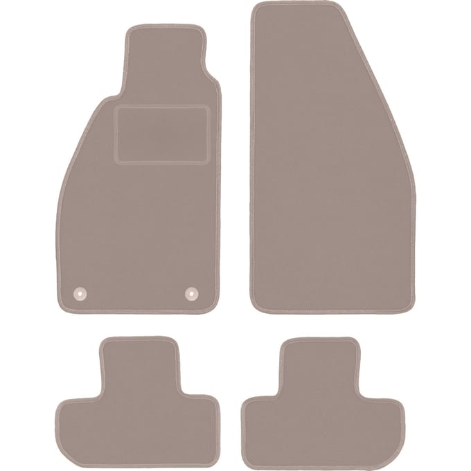 Beige veloursmatten voor: Alfa Romeo GTV coupé, cabrio (1995-2005)