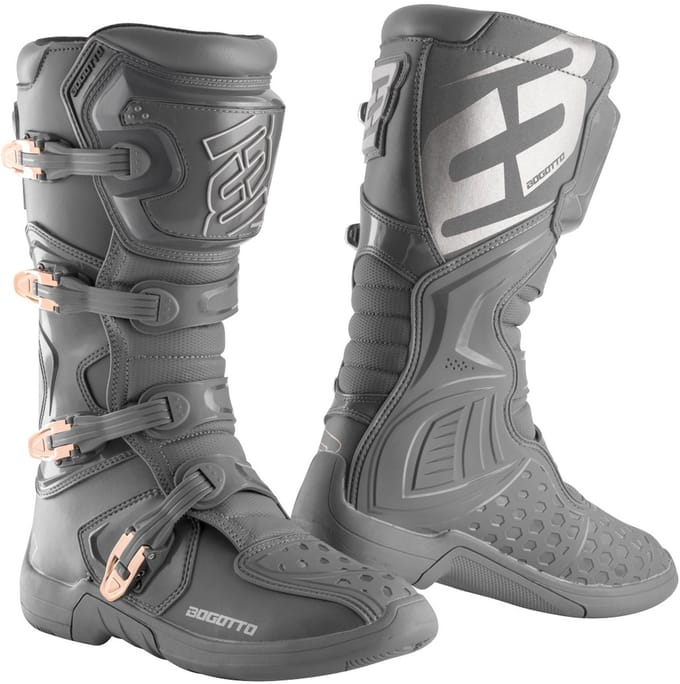 Bogotto MX-5 Grijs Crosslaarzen - Laars