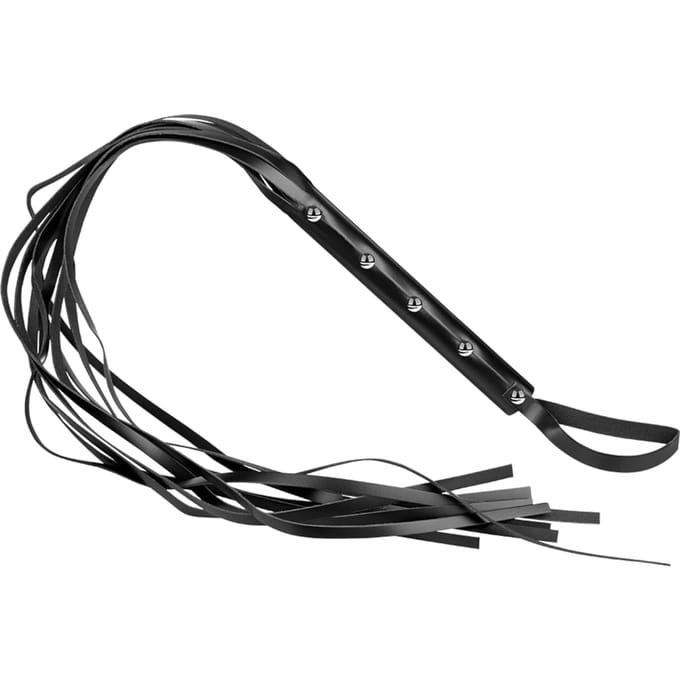 Rimba - Basis Flogger Zweep Met 12 Leren strengen