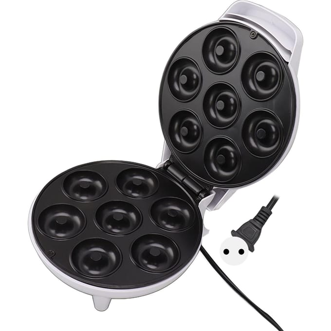 Mini machine à beignets 1200 W, antiadhésive, haute efficacité, sûre, électrique, prise UE 220 V L