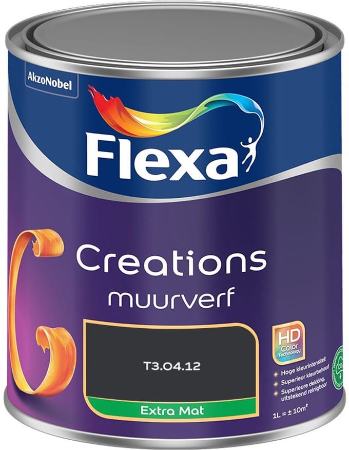 Flexa - Creations Muurverf Extra Mat - T3.04.12 - Mengverf - 1 L