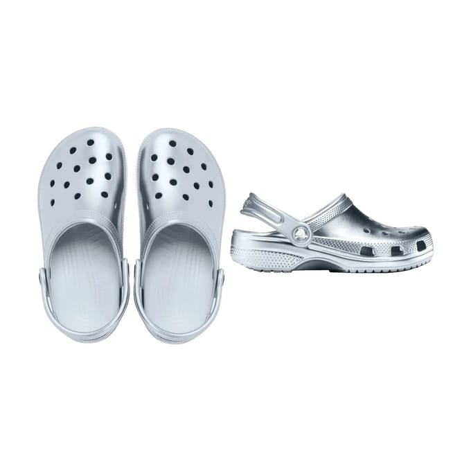 Klompen Crocs Classic Tinted Metallic