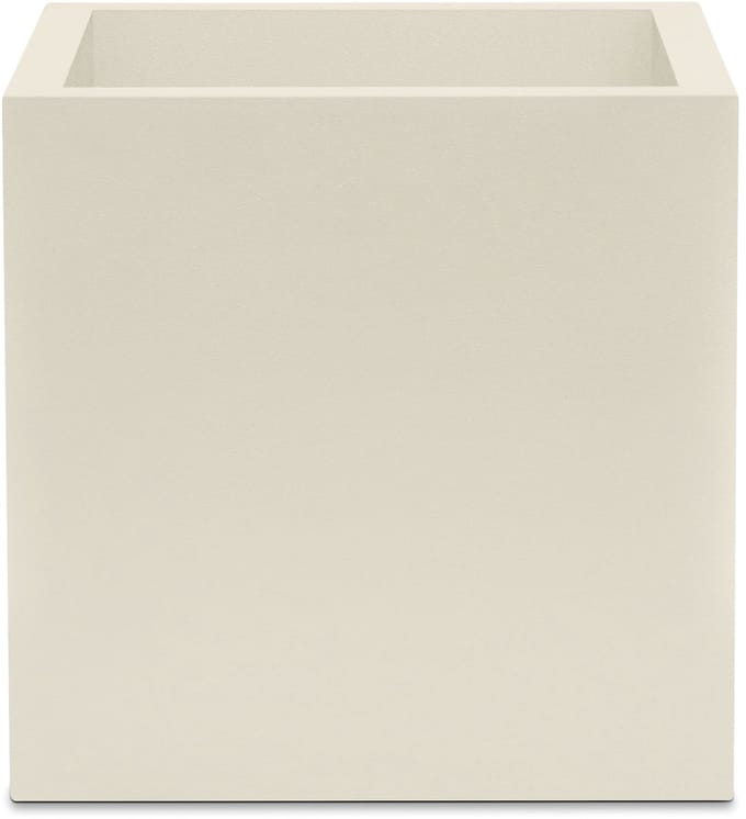 Elezza Cube Matte Plantenbak L33 x B33 x H33 cm - Amandel