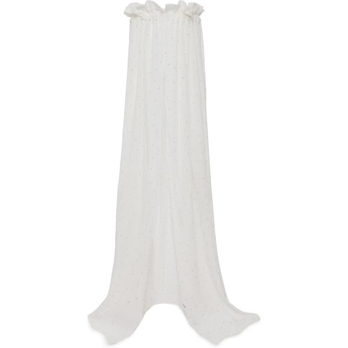 Jollein Baby Klamboe - 155cm - Leafs - Ivory