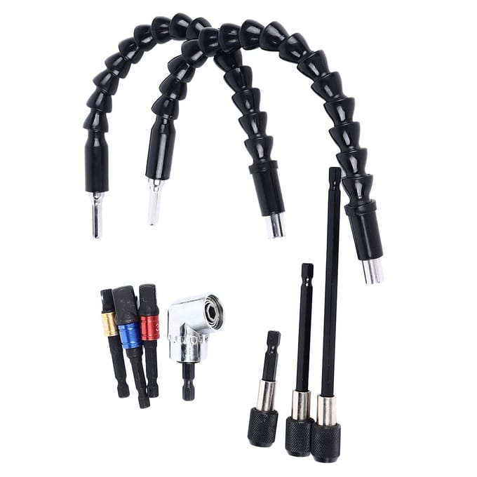 Boorverlengset Multifunctioneel Snelkoppeling Universeel Flexibele Schacht Bithouder Set voor