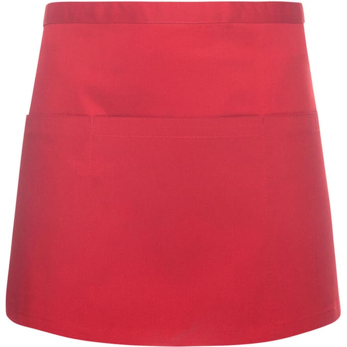 Karlowsky Basic zak taille schort (Rood)