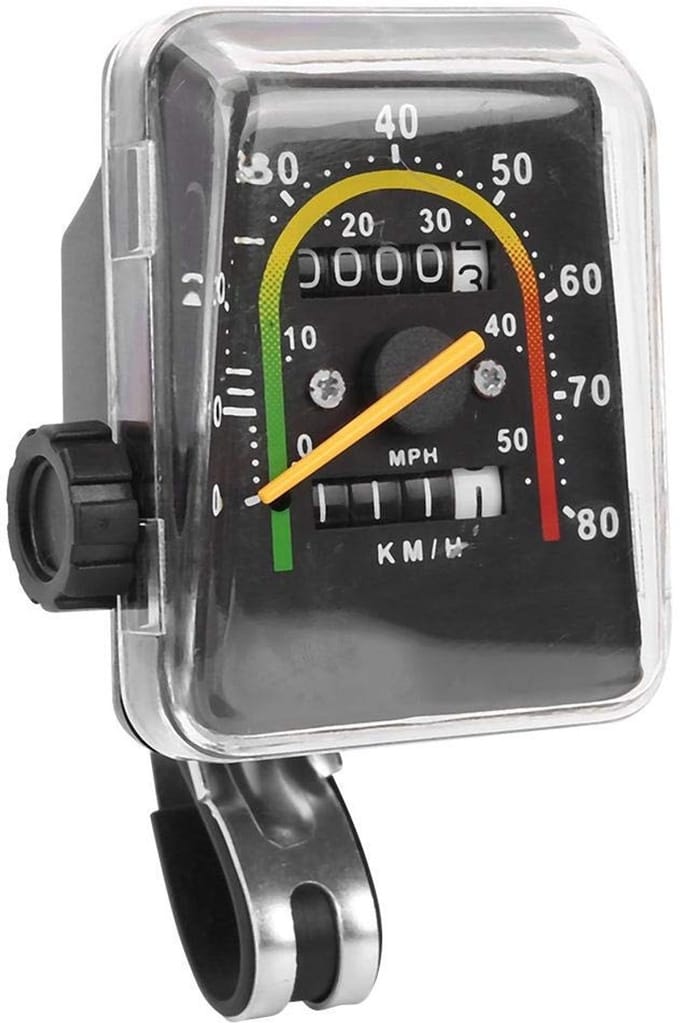 Store_9 - Mechanische Kilometer - Fietsen Snelheidsmeter - Waterdichte Kilometerteller - Compact formaat - Fiets Computer - Voor mountainbikes - Ke...