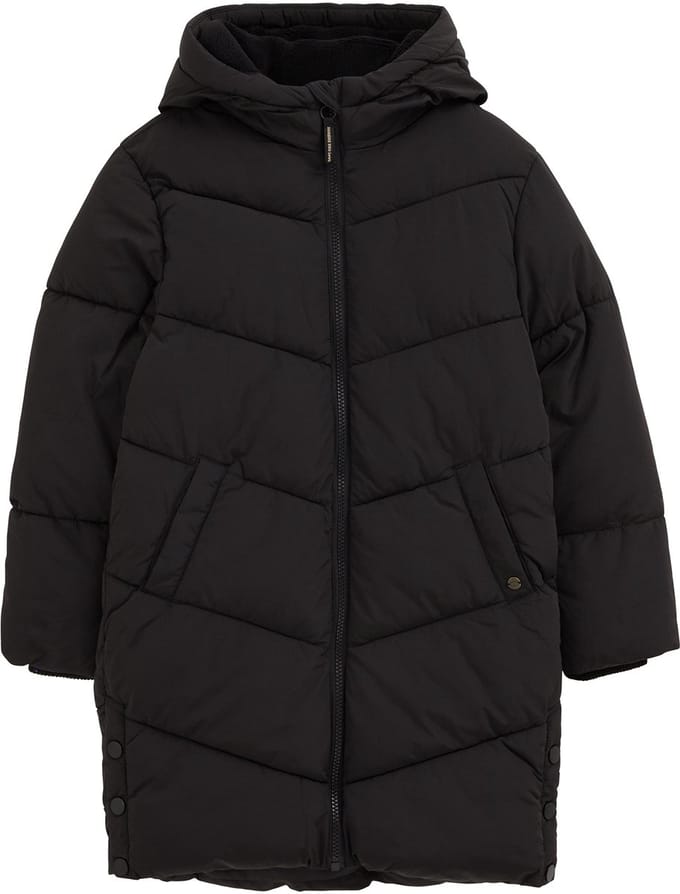 WE Fashion Meisjes lange pufferjas
