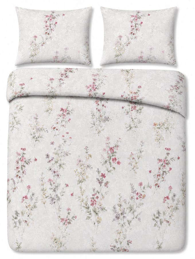 Decoware Dekbedovertrek Novara 140x220 cm - Multi - Katoen - Met Kussensloop - Eenpersoons