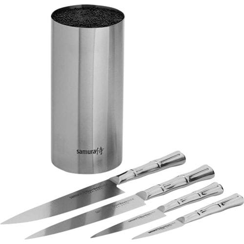 Samura bamboo messenblok en messenset