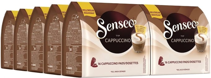 Senseo Cappuccino - Multipack - 160 (10x16) Koffiepads