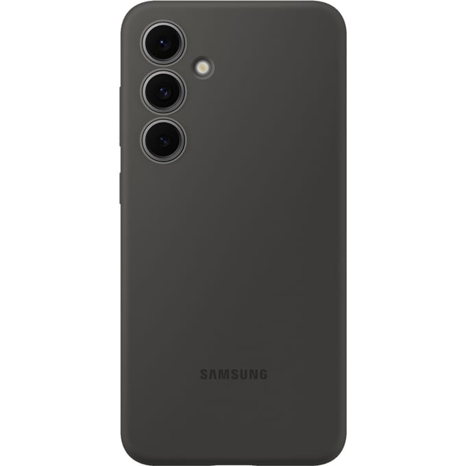 Samsung Silicone Case - Geschikt voor Samsung Galaxy S24 FE - Zwart