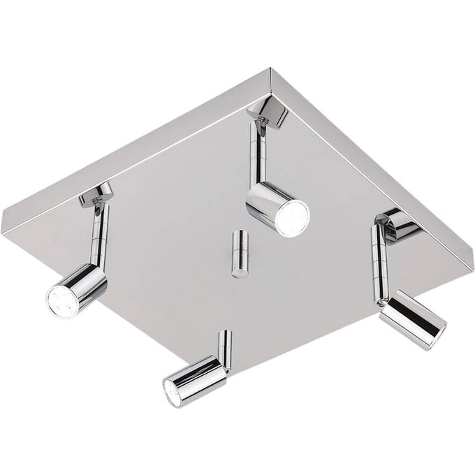 Busch Vierkante plafondlamp Karen 4-lamps