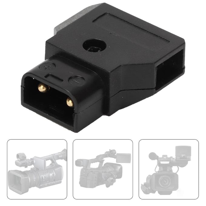 1 pc DTAP D tap Plug Jack Connector For Anton Camera Power Supply V Mount Battery