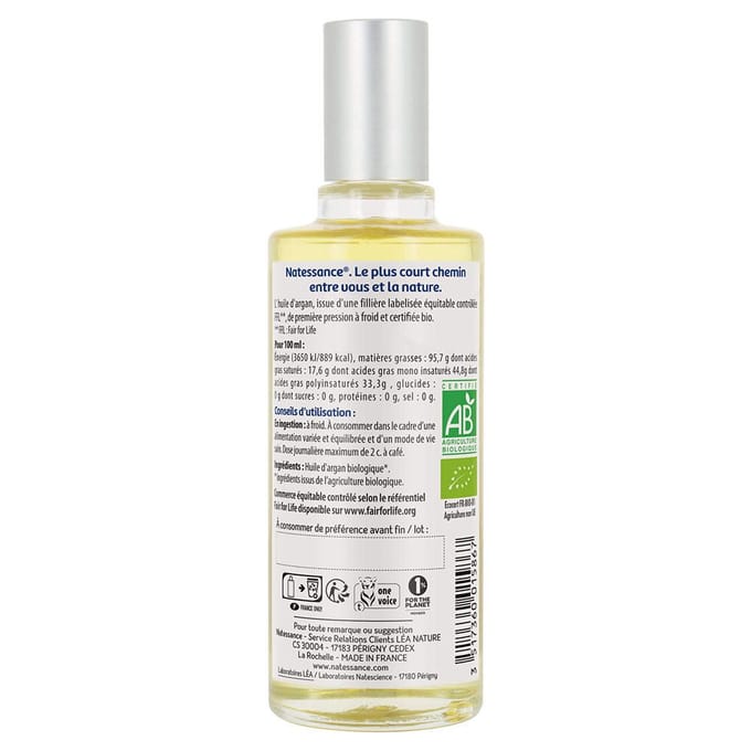 Natessance Biologische Arganolie 50 ml