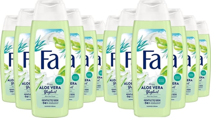 Fa Douchecreme Yoghurt & Aloe Vera - JUMBOPAK - 12 x 250 ml