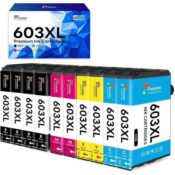 Inktcartridges 603XL compatibel met Epson 603 XL voor Expression Home XP-2100 XP-2150 XP-3100 XP-3105 XP-3150 XP-4100 XP-4155
