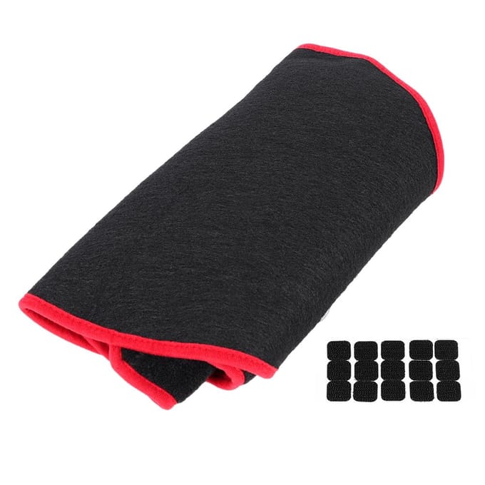 Housse de tableau de bord de voiture Tapis de tableau de bord Pare-soleil Dashmat Convient pour A6 2011 black