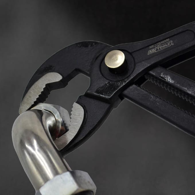 Awtools AW31368 - Zelfklemmende Steltang - 400mm - Ergonomische Handgreep