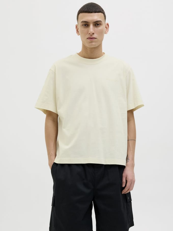 JACK&JONES - JCOINTERLUDE EASTER TEE SS CREW NECK LN - Heren - T-shirts