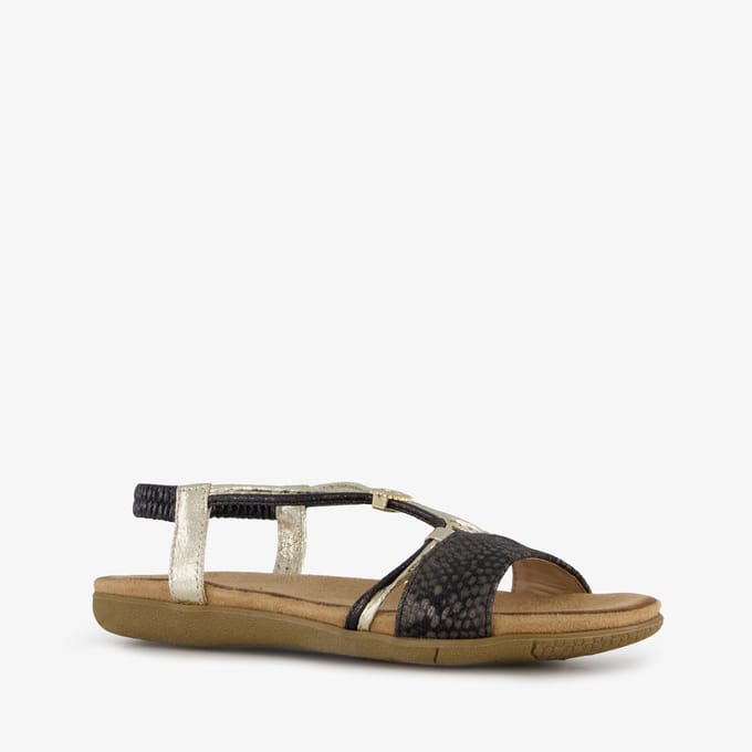 Blue Box dames sandalen zwart - Maat 41
